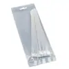 Abraçadeiras de Aço Inoxidável 304 Abraçadeiras Autotravantes Apertando Fitas de Tira de Aço Metálico Agrupadas 4,6/7,9 mm