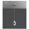 Lámpara Colgante de Barra de Bar Estilo Americano para Pasillo, Lámpara Minimalista Moderna para Entrada, Lámpara para Estudio, Lámpara de Mesita de Noche de Lujo Ligero, Todo Cobre