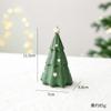 Nuchi Decoração de Natal Transfronteiriça Mini Árvore de Natal de Resina Caixa de Correio Igloo Enfeites de Mesa Decoração de Presente de Natal