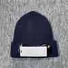 Atacado novo chapéu de malha canelado CP para outono e inverno para homens e mulheres ao ar livre quente casal INVERNO proteção ocular quente
