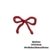 Accesorios de Joyería de Aleación Pintada al por Mayor Cuentas de Lazo Coloridas con Agujero Pasante Cadena de Teléfono Llavero DIY