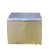 Cofre de Scooter Eléctrico Cofre Trasero de Motocicleta Caja de Herramientas Cofre Trasero de Acero Inoxidable Engrosado Caja de Almacenamiento Trasera Tamaño Grande Caja de Entrega