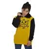 Sudadera One Piece Trafalgarro Sudadera Pulóver de Manga Larga Amarilla Acolchada Sudadera de Cirujano