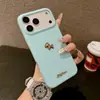 Funda de Teléfono 3D de Pony Dorado de Año Nuevo para Apple 16/17 Pro, Textura de Cuero Ip15, Festiva para 14, Unisex para 13, 12