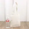 Bolsa de Lona Lisa Bolsa de Presente Pronta Bolsa de Algodão Bolsa Criativa Pintada à Mão Publicidade Treinamento Bolsa de Compras Personalizada Atacado