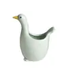 Portahuevos de Pascua Cerámica Forma de Pájaro de Dibujos Animados Soporte para Huevos Taza de Huevo Portahuevos Taza de Huevo Grande para Mesa de Comedor Uso en Casa