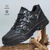 Zapatos de Senderismo para Hombre Versátiles de Moda 2026, Zapatos Deportivos de Malla Transpirable, Zapatos de Seguridad para el Trabajo, Venta Directa del Fabricante
