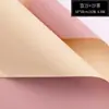 Papel para envolver flores, envoltorio de flores estilo coreano, impermeable, bicolor, papel Ouya de doble cara, ramo para floristería, cesta de flores, materiales florales para rosas