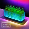 Balde de Hielo Luminoso para Bar Discoteca KTV Sala Privada Moldeado por Inyección Resistente a Caídas Cubo para Cócteles Cerveza Marco de Cerveza LED Comercial