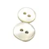 ¡Entrega Rápida! Botones de Concha Natural Tarot Be Cuatro Ojos Borde Delgado Estilo Herradura Adecuados para Camisas y Suéteres Preferible Venta al por Mayor