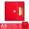 Cuaderno A5 con Hebilla de Negocios, Caja de Regalo de Cuaderno de Alta Gama, Set de Planificador, Regalo Souvenir para Reunión Anual Corporativa, Logo