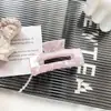 Elegante Pinza para el Cabello Cuadrada de Gama Alta, Pinza de Tiburón de Acetato de Tamaño Mediano, Accesorios de Principios de Primavera, Accesorios para el Cabello al por Mayor, Pinzas para el Cabello para Mujer