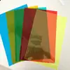 Película de Plástico de PVC de Colores Ecológica Retardante de Llama Suave Película de Empaque en Rollo de PVC Película de Cristal Venta al por Mayor Textura de Cristal