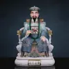 Estátuas de Huhuang Changmian, Taiye e Tai Ni, Semelhantes à Imitação de Mármore Branco, Estátuas de Huang San Taiye e Tai Ni, e Estátuas das Quatro Grandes Famílias, Incluindo He Ma Ma e He Lao Tai