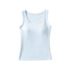 RY24383-24 invierno nuevo versión coreana de viento puro lijado cuello cuadrado grande almohadilla en el pecho top de tubo chaleco interior retro