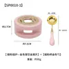 Horno Fundidor de Sellos de Cera en Colores Macaron, Herramienta Fundidora de Sello de Cera de Madera, Horno para Derretir Cera, Gránulos de Cera y Accesorios Relacionados