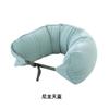 Almohada cervical granulada en forma de U para dormir en avión, oficina, siesta, coche, viaje en forma de U