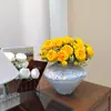 Ramos de Flores de Peonía Artificiales para Decoración Realista con Vegetación, Adecuados para Bodas Transfronterizas y Decoración del Hogar, Adornos para Paisajismo de Salas de Estar y Centros Comerciales