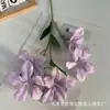 Simulação de flores roxas salão de casamento noivado foto festival tema design decoração arranjo de flores arranjo de flores faça você mesmo atacado