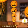 Escena de Terror de Halloween Atmósfera Linternas de Calabaza Luminosas Accesorios Fotográficos Decoraciones Arreglo Pequeños Adornos Jardín de Infancia