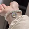 Pulseira de Prata Esterlina 925 Estilo Antigo com Enrolamento Espiral Mesmo Estilo para Mulheres Novo Estilo Chinês Sorte Fortuna Fashionável Versátil Simples Pulseira para Mulheres