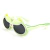 Gafas de sol a prueba de UV iguales a las de Xiaohongshu, caricatura, lindas, bebé de la suerte, gafas de sol de niña de moda CS2243