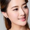 Wei Hua temperamento nota orejera pendiente sabor Hong Kong música orejera moda coreana amor música orejera