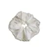 Goma para el pelo de estilo Hepburn con Gypsophila y Perlas Artificiales para Mujer 2025 Nuevo Tamaño Grande Elástica Accesorio para el Cabello