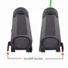 Mira Laser Ponto Vermelho Tática Metal Vermelho Verde Calibração Lanterna Laser 2 em 1