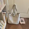 2026 Nueva Versión Coreana Estilo Casual Bolso de Tela de Color Sólido para Mujer, Fresco y Elegante, para el Trabajo y los Viajes, Bolso Relajado para Debajo del Brazo