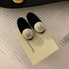 Pinza para el Cabello de Terciopelo con Camelia, Estilo Lujo Nuevo y Moderno, Pinza Pequeña Elegante tipo Pato, Pinza para Flequillo, Accesorio para el Cabello para Mechones Sueltos