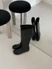 Primer Encuentro Temporada Estilo Coreano Punta Redonda Botas Altas para Mujer Invierno Aumento de Altura Interior Botas Apiladas Simples Botas de Caballero Botas de Ponerse para Pantalones
