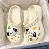 Zapatos tipo zueco súper suaves para mujer, para uso al aire libre en verano, nuevo estilo 2026, antideslizantes, resistentes a olores, suela suave, adecuados para el trabajo y para conducir