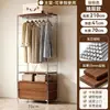 Arara de Roupas Aberta com Combinações Guarda-Roupa Simples para Quarto Closet Walk-in Prateleira de Armazenamento para Casa Guarda-Roupa de Chão
