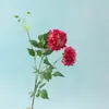 Flor de Seda Peônia de Luxo Leve Flor Artificial com Cabeças de Flor Grandes e Textura Realista para Sala de Estar, Recepção de Hotel, Decoração de Arranjo Floral