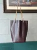Bolso de mujer vintage de gran capacidad transfronterizo de cuero genuino, un bolso de axila lujoso y de alta calidad hecho de piel de vaca de plena flor curtida vegetal, un bolso tipo cubo elegante para mujer