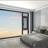 110 Puertas y ventanas insonorizadas serie Pioneer de gama alta ventana abatible de aleación de aluminio de puente roto aluminio grueso antirrobo a prueba de insectos lujo ligero