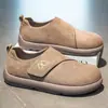 Nuevos Zapatos Birkenstock Primavera 2026, Cómodos Transfronterizos Talla Grande Retro para Hombre Simples Versátiles Ligeros sin Cordones Casuales