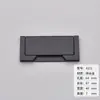 Moderno Simple Alambre Dibujado Aleación de Zinc Dorada Sin Taladro Puerta de Gabinete Tatami Cajón Puerta Invisible Manija Oculta Manija Plana