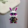 Tapón de Polvo para Teléfono con Diseño de Niña Linda de Acrílico 2D Transfronterizo Adecuado para Decoración de iPhone Tipo-C