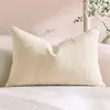 Nuevas fundas de cojín cuadradas lisas estilo nórdico, fundas de cojín decorativas texturizadas simples para sofás de sala de estar, decoraciones de casa de huéspedes y stock listo para enviar