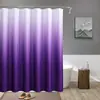 Procesamiento de Fábrica Fuente Cortina de Ducha Impermeable para Waffle Cortina Divisoria de Baño Cortina de Puerta Degradada para Baño Fabricante Lote