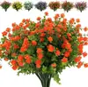 Atacado do Fabricante Plantas Verdes Artificiais Eucalipto Camélia Floreira Externa Arranjo de Flores Flores Plásticas Decorativas Plantas Verdes Simuladas