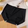 Ropa interior sin costuras de seda de hielo de tiro medio para niñas Ropa interior de verano para mujer Proteína de seda de morera Antibacteriana Talla grande para mujer Estilo japonés Venta al por mayor para mujer
