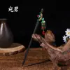 Novo Grampo de Cabelo Estilo Chinês com Franjas, Grampo de Madeira para Penteados, Acessório Hanfu, Grampo Tradicional, Ornamento de Cabelo, Presente para Mulheres