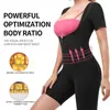 Macacão de Treino Esportivo com Suor para Mulheres Transfronteiriço Europeu e Americano Levanta Seios Moldagem Corporal Moldagem Corporal Levanta Cintura Quadril Macacão com Suor