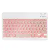 Teclado Bluetooth de 10 pulgadas 9 Adecuado para Teclado y Ratón para iPad Set 8 Teléfono Móvil Apple Android Teclado Bluetooth Universal para Tableta