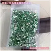 Rhinestones Irregulares de Fondo Plano para Uñas, 1440 Piezas, Venta al por Mayor, Cristales de Vidrio Mixtos en Color Blanco Transparente y Champaña, Decoraciones para Uñas