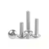 Tornillos para máquina de acero inoxidable 304 cabeza plana ranura de estrella británica, tornillos cabeza de domo grande ranura de estrella # 4 # # 6 # # 8 # # 10