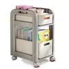 Estante de almacenamiento para mochilas de estudiantes en el aula, carrito de snacks móvil para el hogar, estante de almacenamiento multifuncional para debajo del escritorio de la oficina